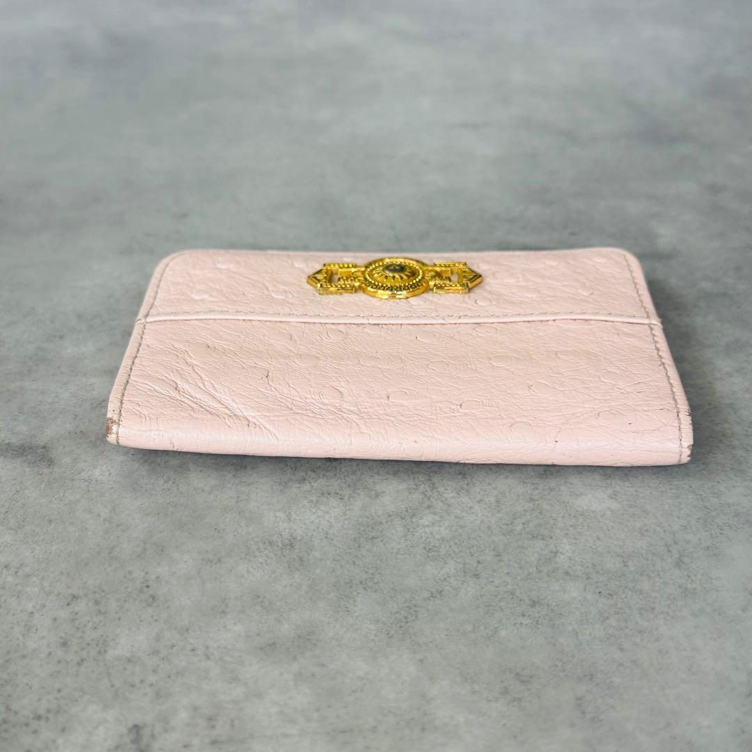 GIANNI VERSACE サンバースト　型押しレザー　名刺入れ　カードケース 6