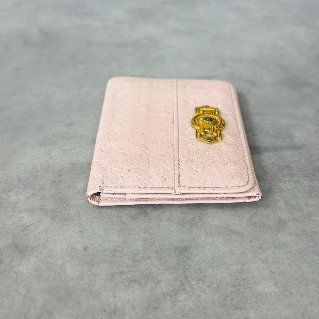 GIANNI VERSACE サンバースト　型押しレザー　名刺入れ　カードケース 7