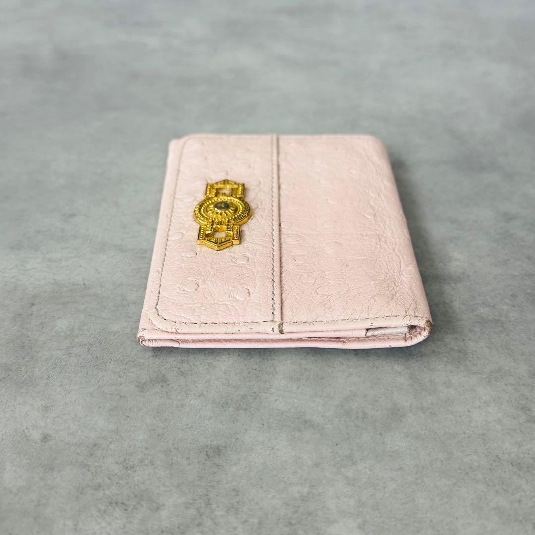 GIANNI VERSACE サンバースト　型押しレザー　名刺入れ　カードケース 8