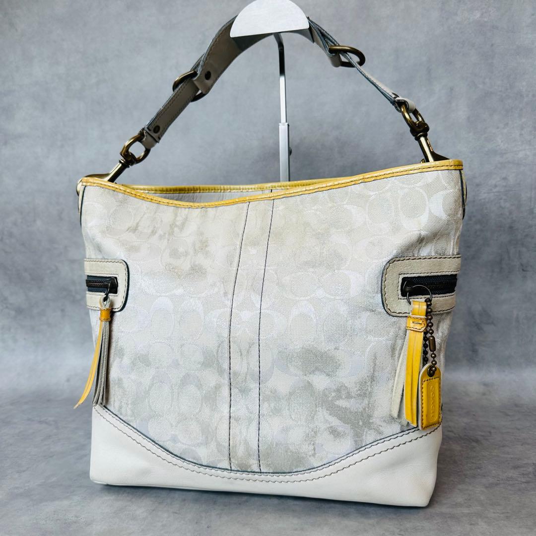 Y2K COACH Signature Tie Dye Shoulder Bag