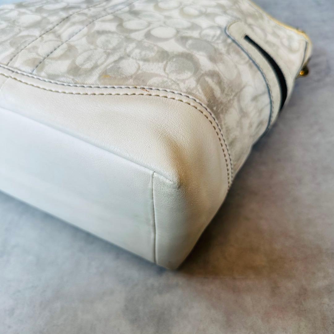 Y2K COACH Signature Tie Dye Shoulder Bag 11