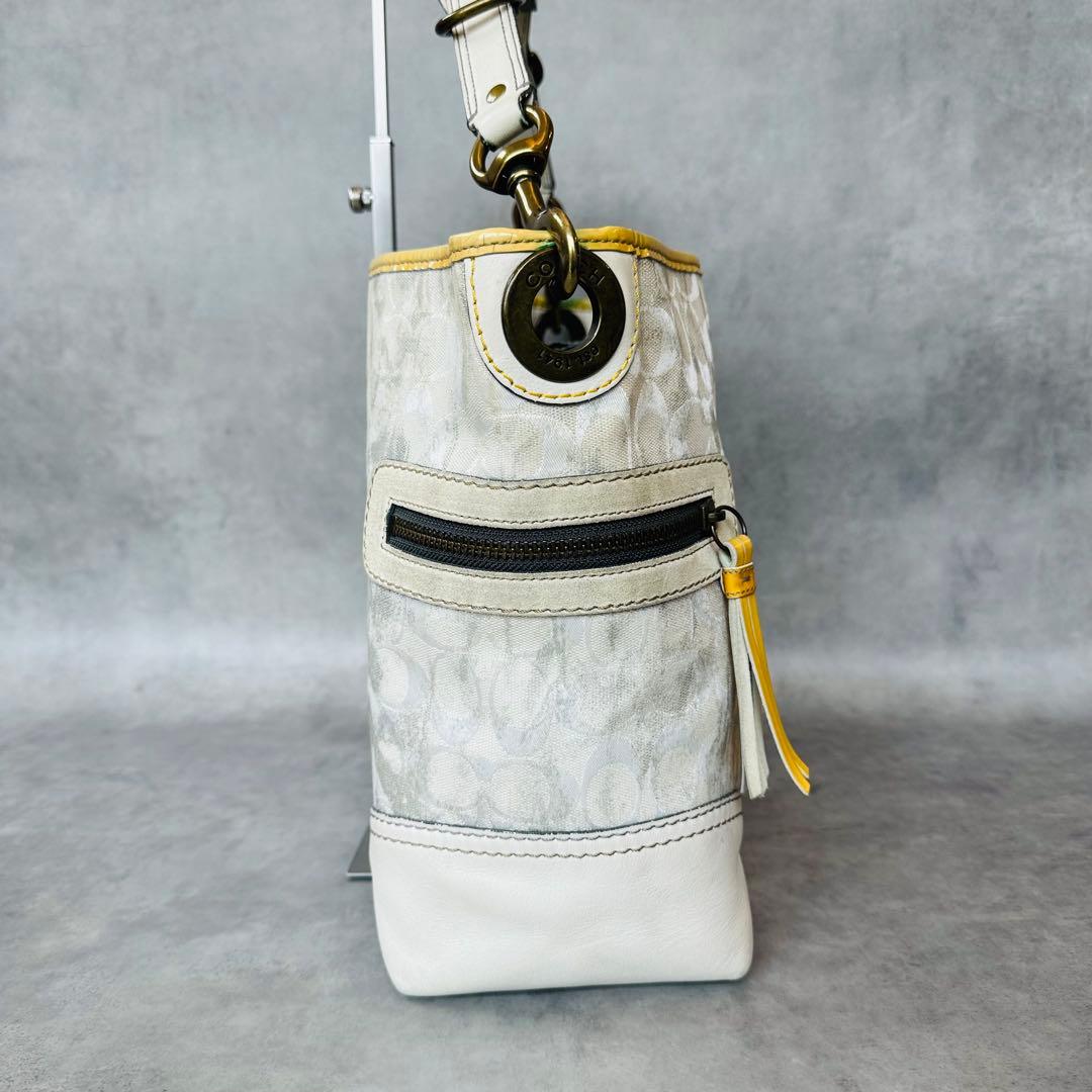 Y2K COACH Signature Tie Dye Shoulder Bag 4