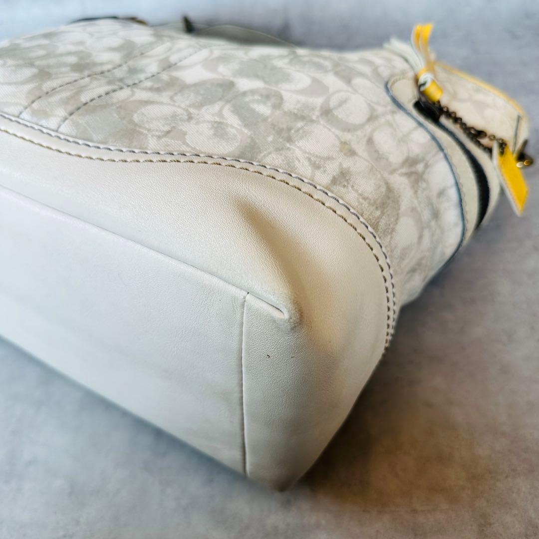 Y2K COACH Signature Tie Dye Shoulder Bag 9