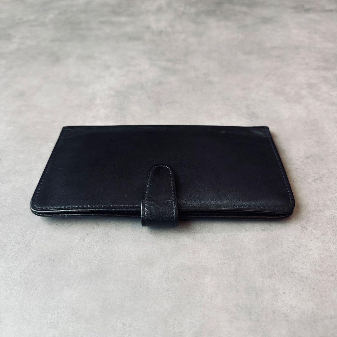 OLD COACH レザー 二つ折り長財布　札入れ カード入れ　IDウインドウ 4