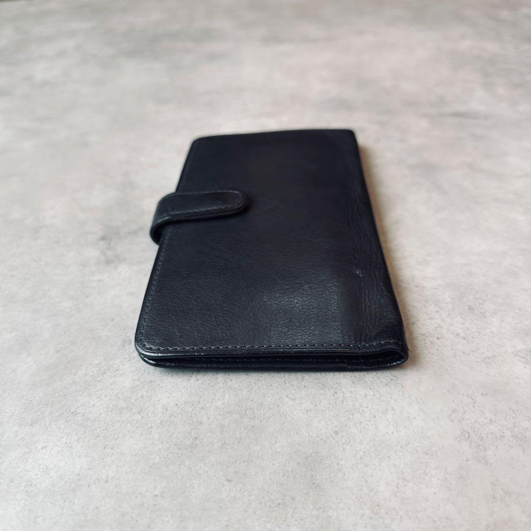 OLD COACH レザー 二つ折り長財布　札入れ カード入れ　IDウインドウ 7