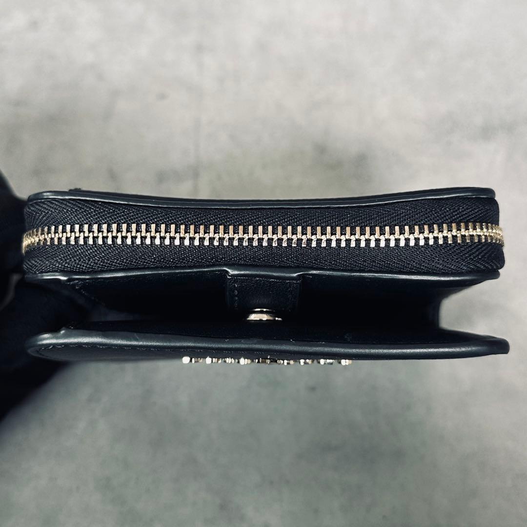 kate spade ステイシー スモール ジップ アラウンド ウォレット 黒 13