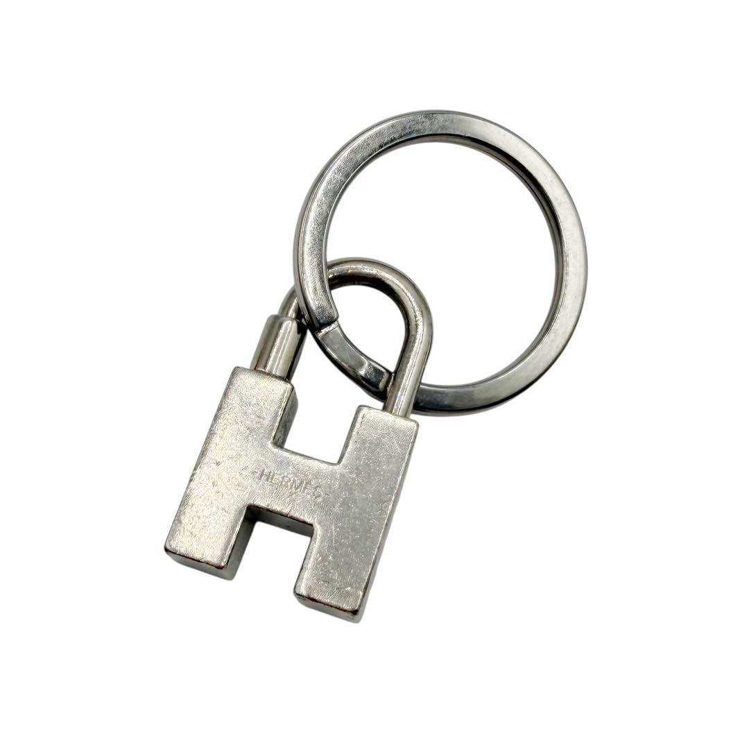 ⭐️良品⭐️ エルメス Hカデナ クイズ レインボー キーリング Hロゴ 3