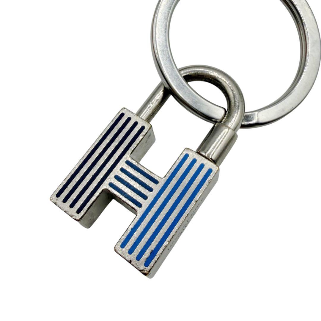 ⭐️良品⭐️ エルメス Hカデナ クイズ レインボー キーリング Hロゴ 4