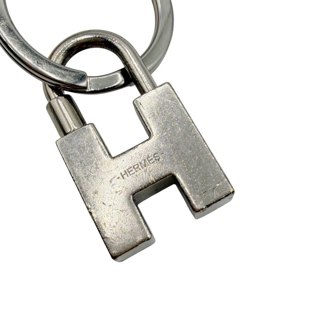⭐️良品⭐️ エルメス Hカデナ クイズ レインボー キーリング Hロゴ 5