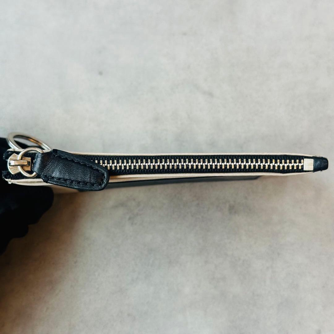 COACH バイカラー　レザー　コインケース　カードケース 8