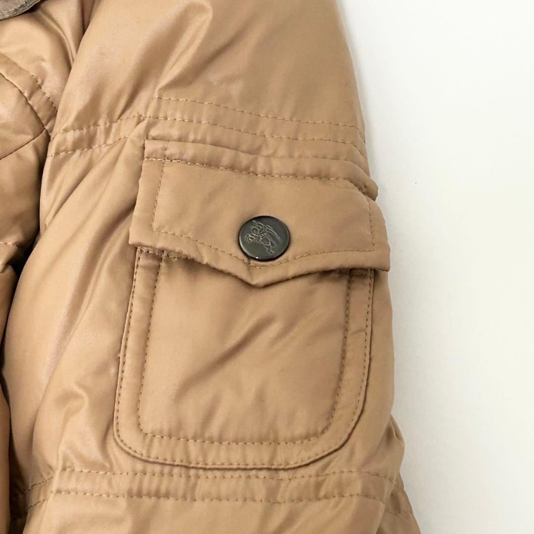 美品✨BURBERRY ダウンコート　キャメル　ブラウン　ノバチェック　40 7