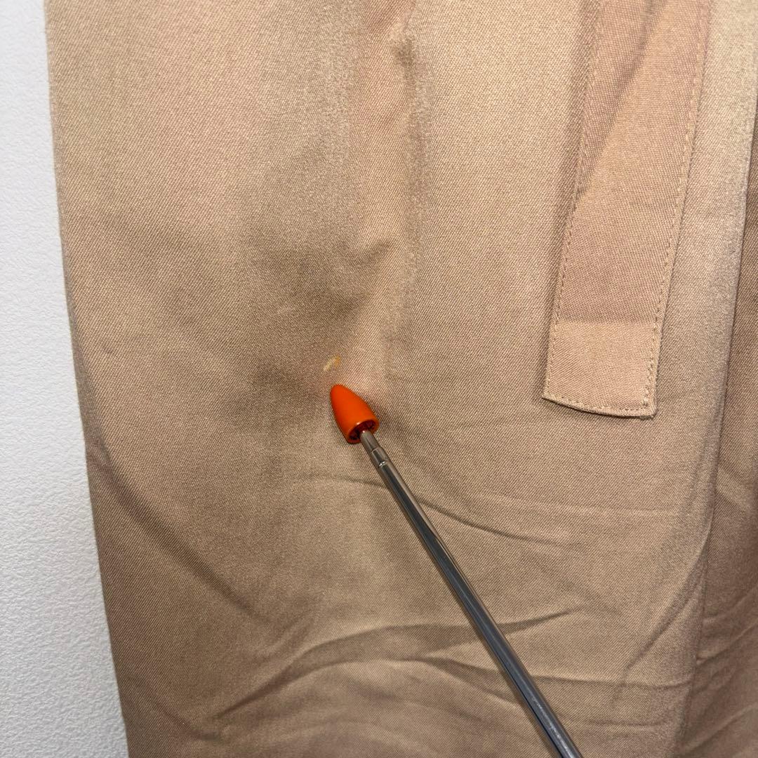 Private pauseベージュハイウェストワイドパンツベルト付 L d783 5