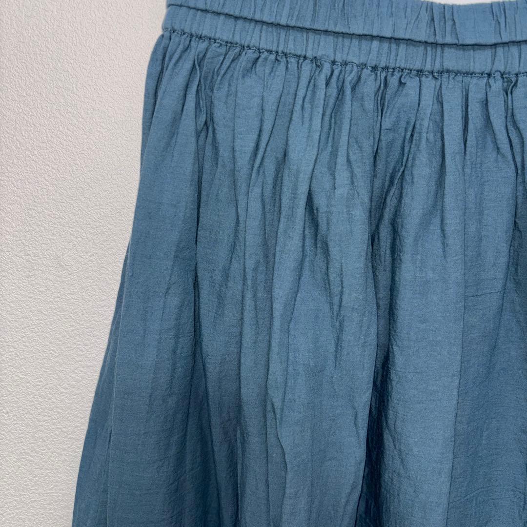 Supition 刺繍レースフラワーロングフレアスカート Fサイズd739 4