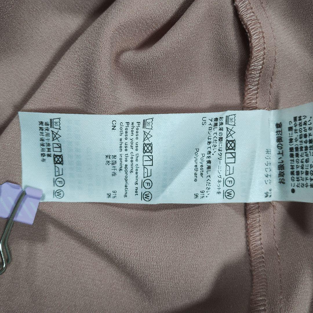 アンアナザーアンジュラス ピンク Vネック 長袖ブラウス F バルーン袖 柔らか 11