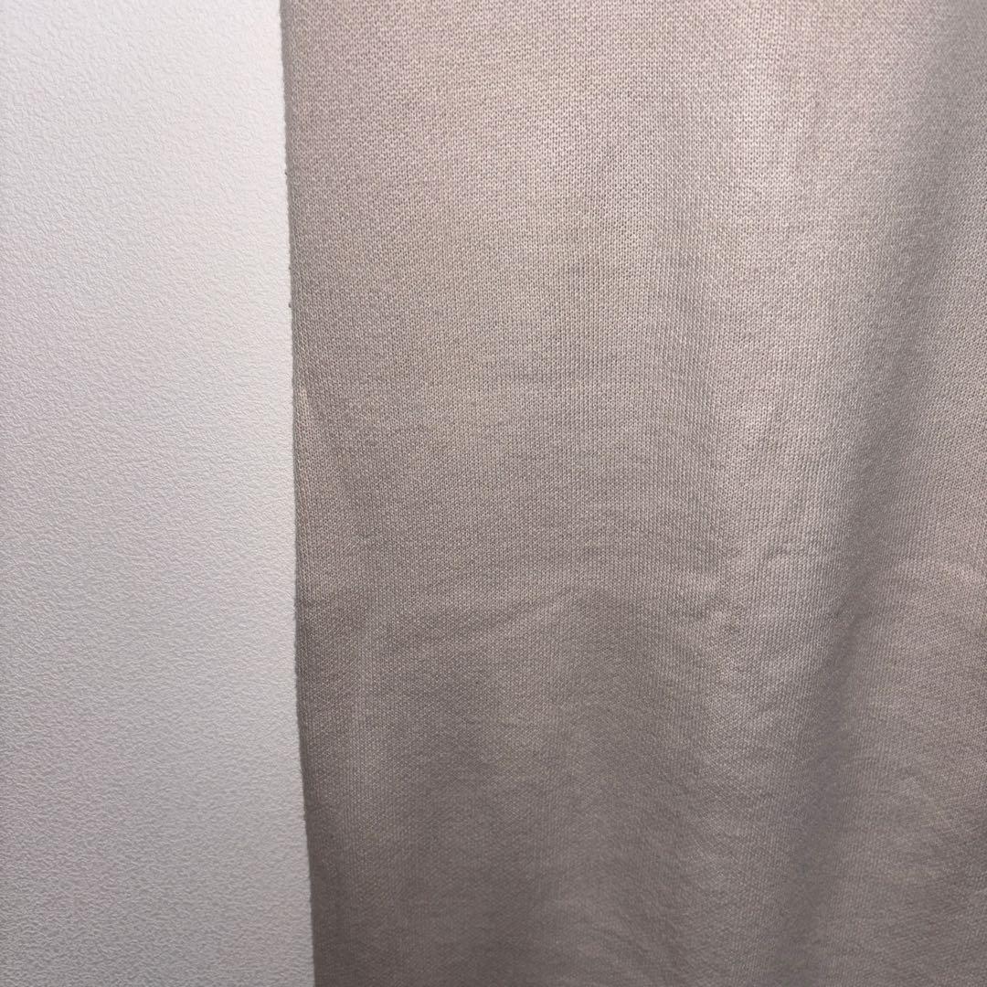 GRL グレイルノースリーブニットワンピース S ベージュグレーd666 6