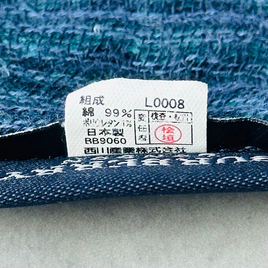 BURBERRY LONDON ストライプ ストール ショール グリーン系 6