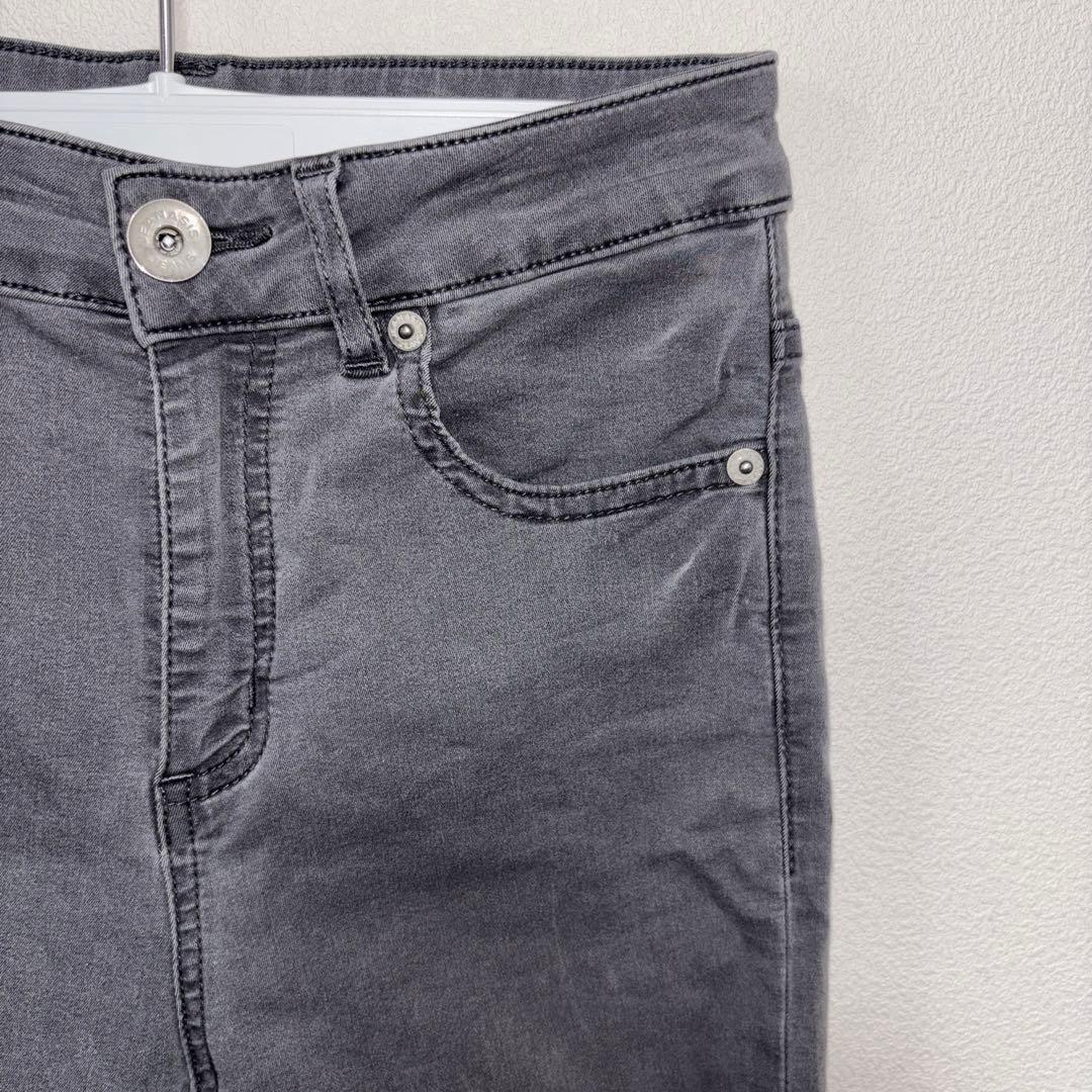 JEANASIS スキニーデニム XS グレーストレッチ有d787 7