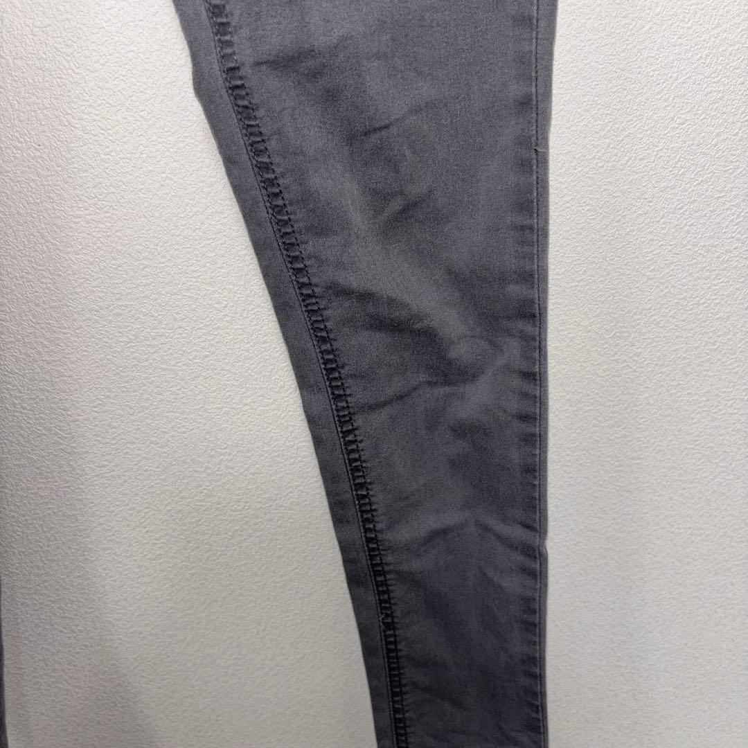 JEANASIS スキニーデニム XS グレーストレッチ有d787 9