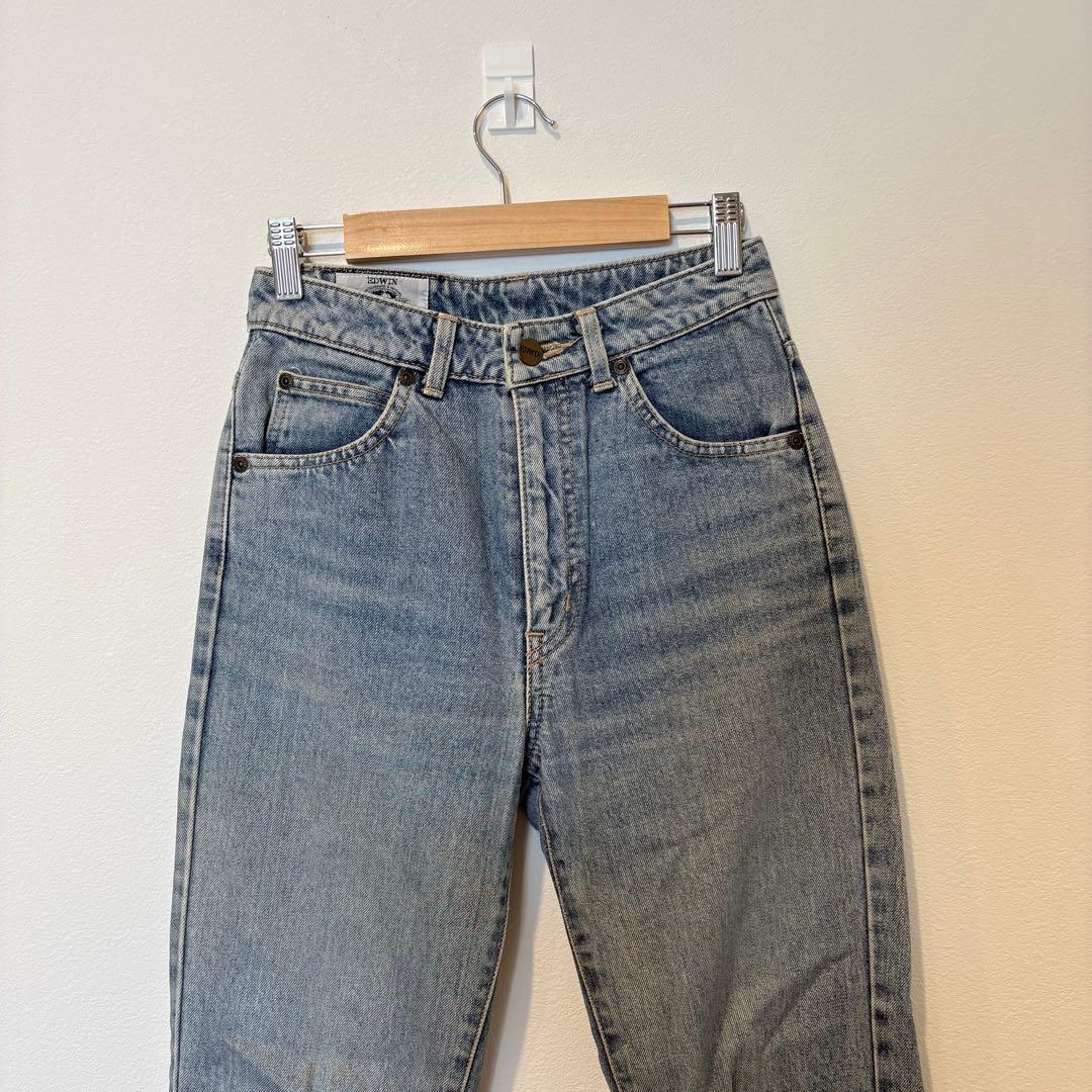 エドウィン デニム パンツ テーパード 青 W66 ジーンズ　ジーパン 2