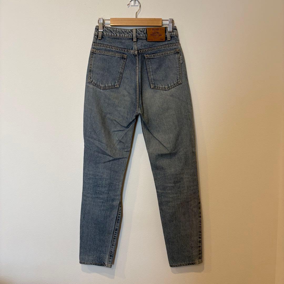 エドウィン デニム パンツ テーパード 青 W66 ジーンズ　ジーパン 5