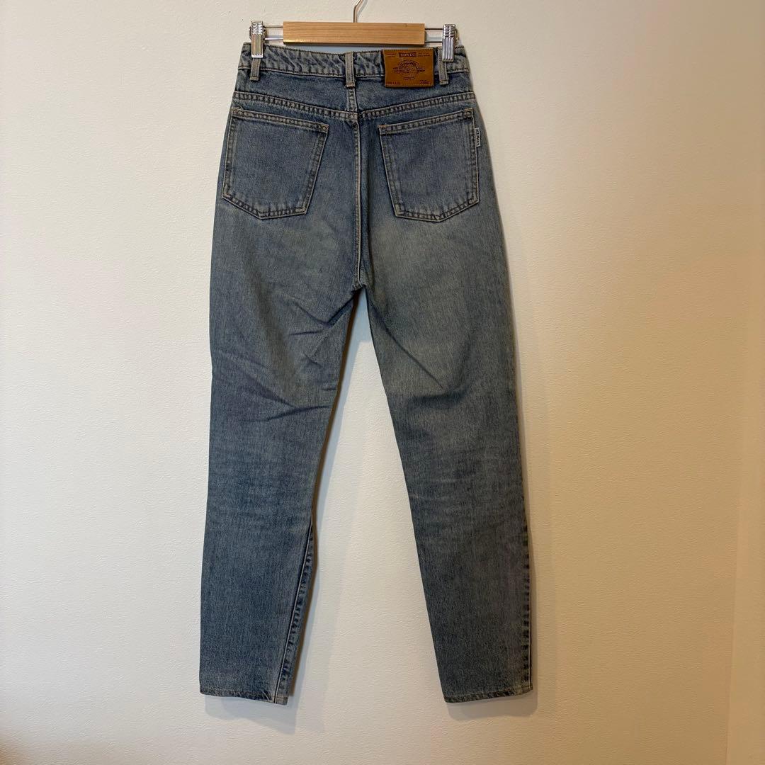 エドウィン デニム パンツ テーパード 青 W66 ジーンズ　ジーパン 6
