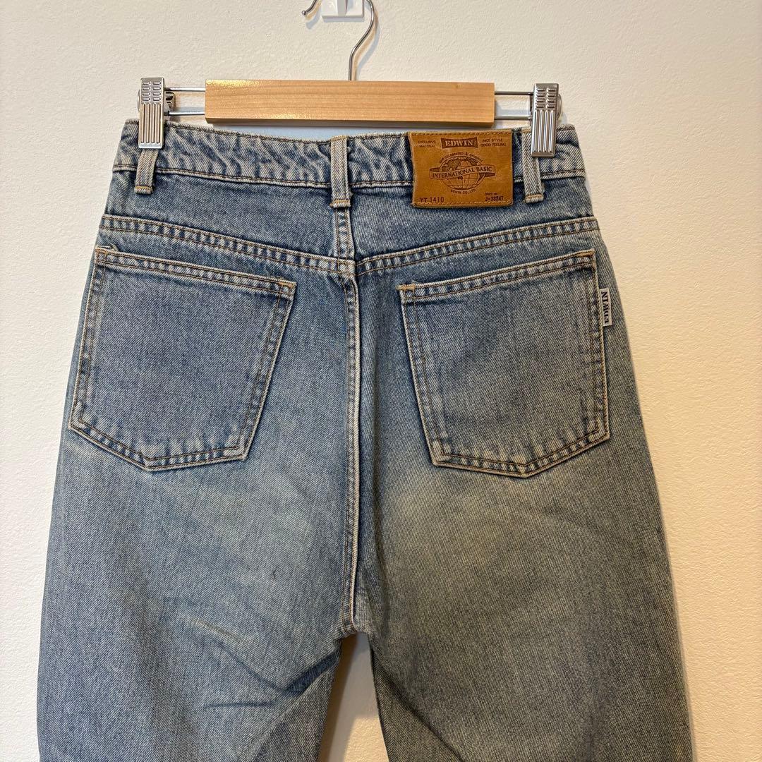 エドウィン デニム パンツ テーパード 青 W66 ジーンズ　ジーパン 7