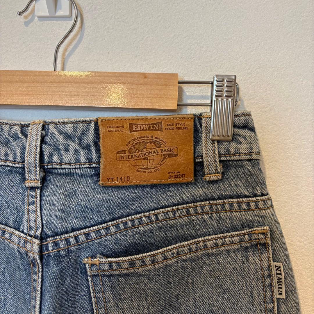 エドウィン デニム パンツ テーパード 青 W66 ジーンズ　ジーパン 8