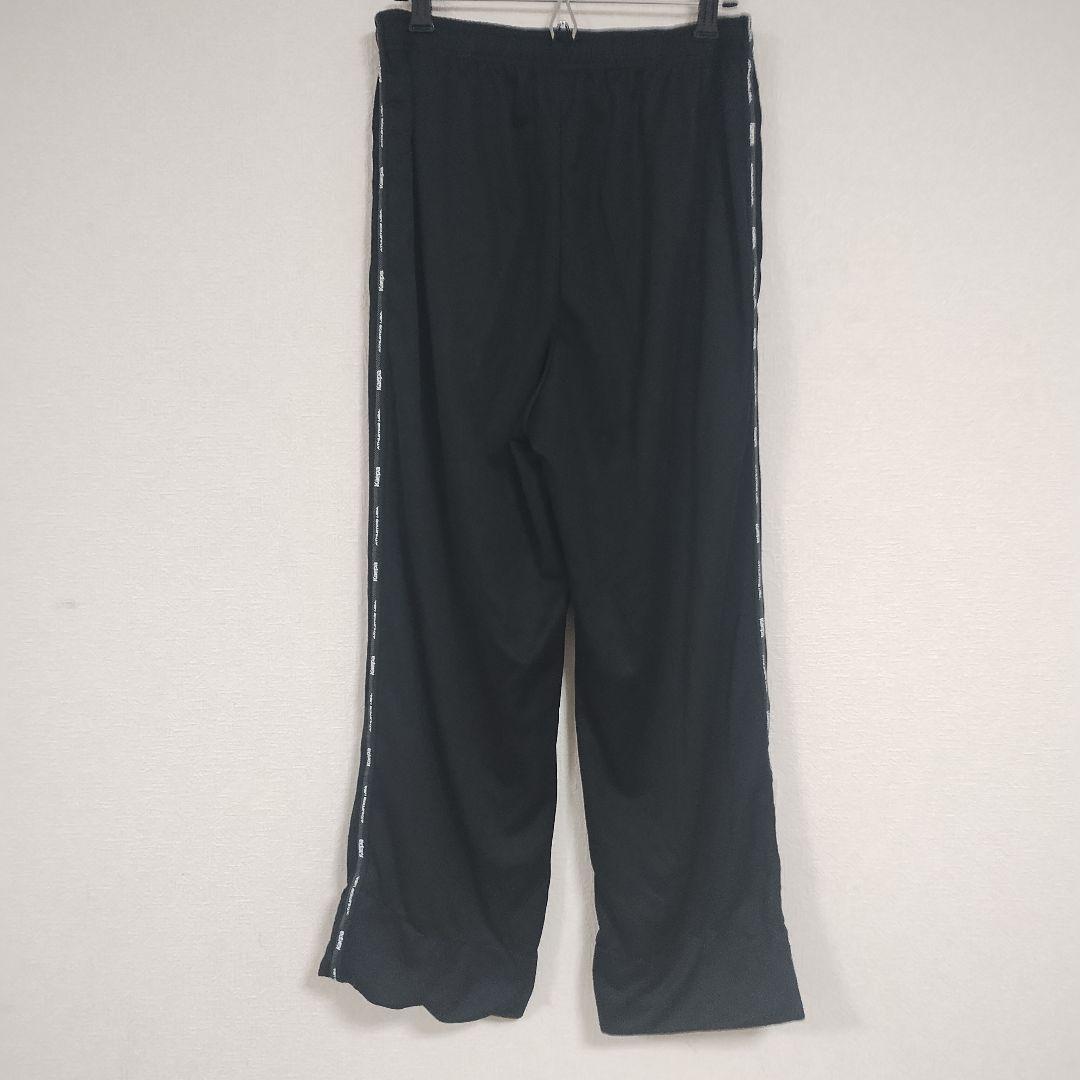 kaepa カエパ ブラックジャージパンツ サイドストライプ ランニング 5