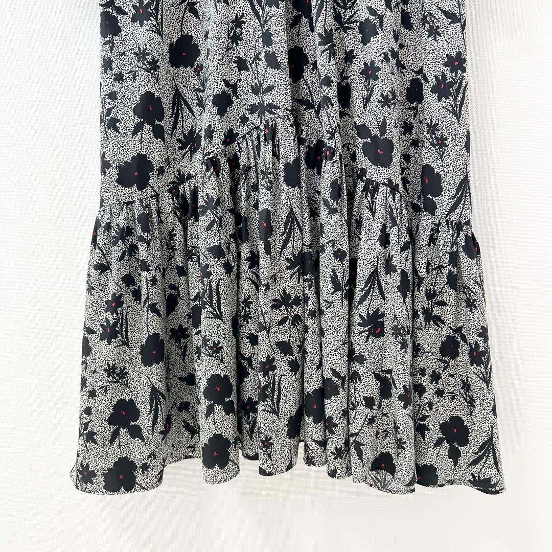 美品✨ハウスオブロータス　フラワードットプリントワンピース　花柄　オフホワイト 5