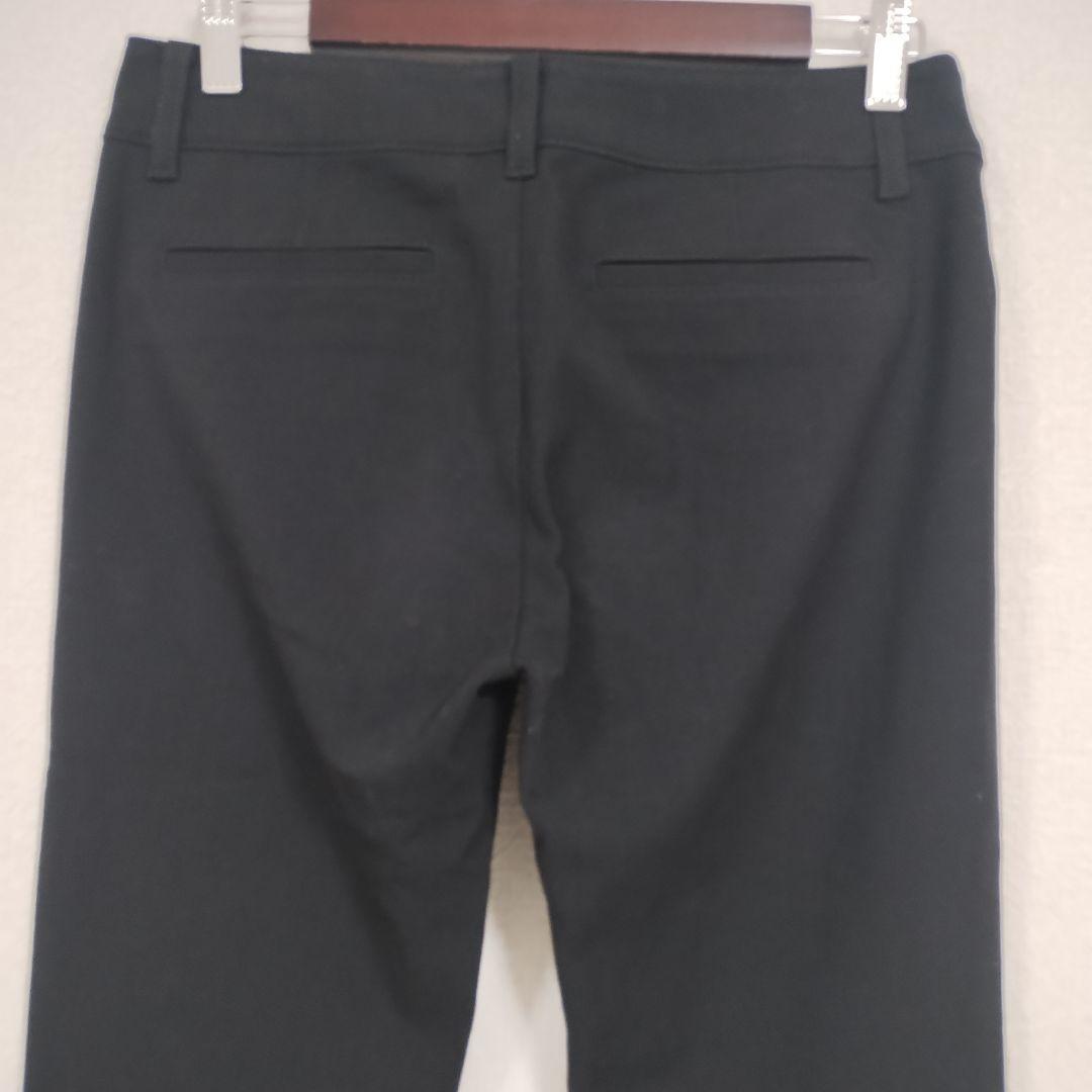 UNIQLOブラック スリムフィット カジュアルパンツ M ストレッチ 6