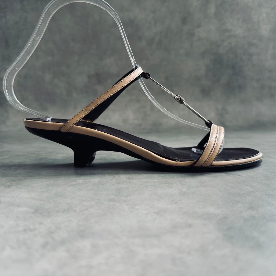 GUCCI シルバー金具　ストラップ　ミュール　サンダル 6