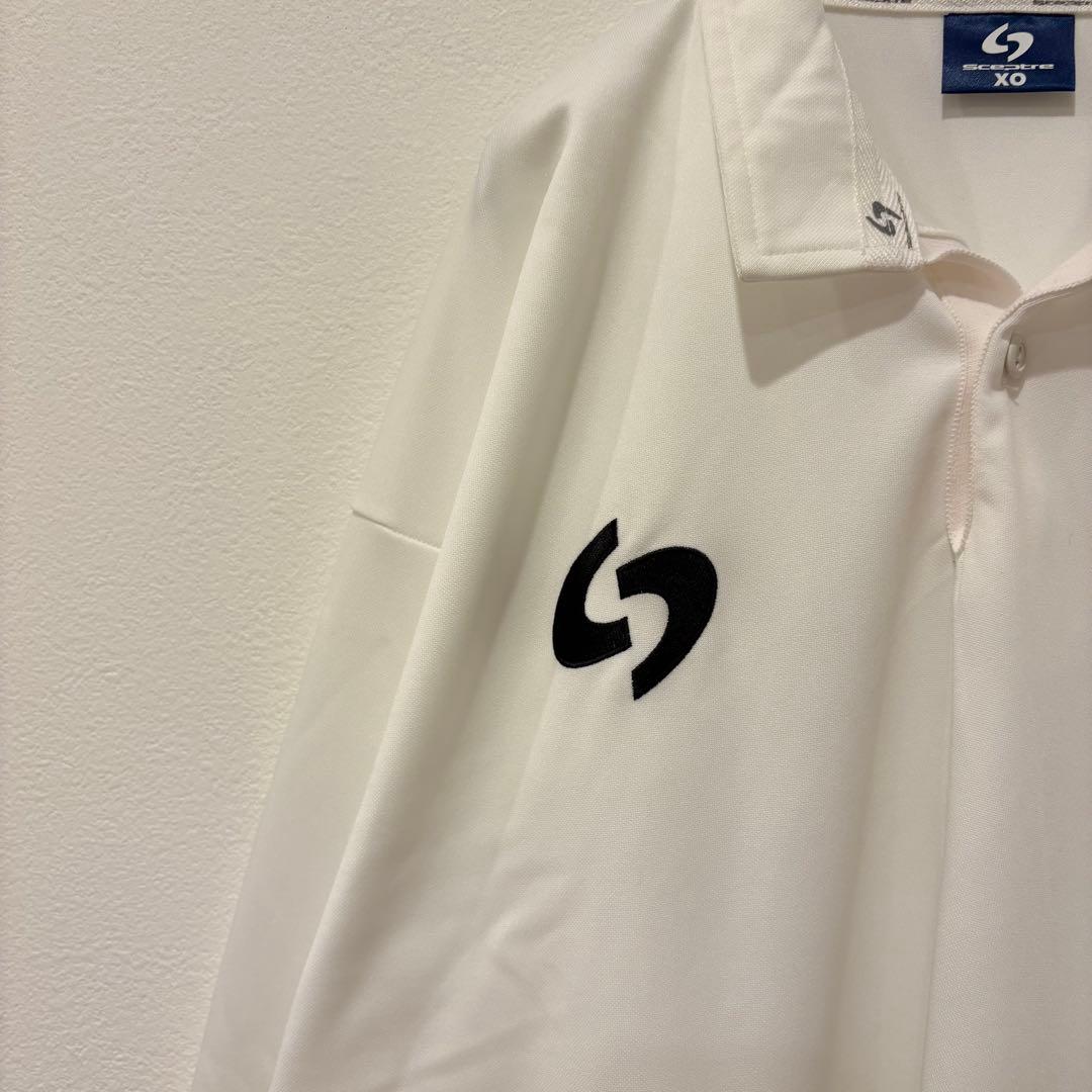セプター ポロシャツ 長袖 スポーツ ホワイト 白　XO 大きい　ラグビー 4