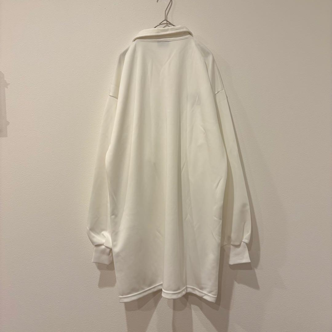 セプター ポロシャツ 長袖 スポーツ ホワイト 白　XO 大きい　ラグビー 6