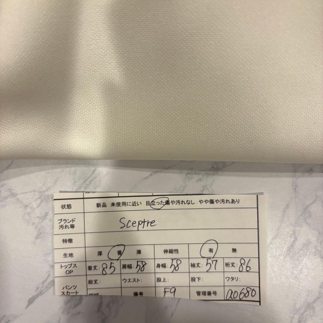 セプター ポロシャツ 長袖 スポーツ ホワイト 白　XO 大きい　ラグビー 8