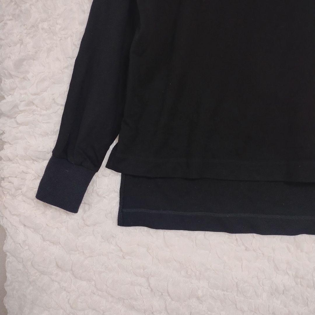 sofuol ソフール 黒の長袖クルーネックセーター M スウェット カジュアル 2