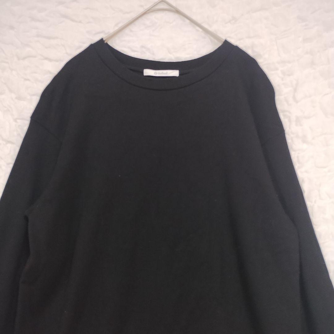 sofuol ソフール 黒の長袖クルーネックセーター M スウェット カジュアル 3