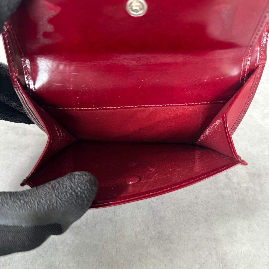 Cartier パンテール　三つ折り財布 コンパクトウォレット　ボルドー 14