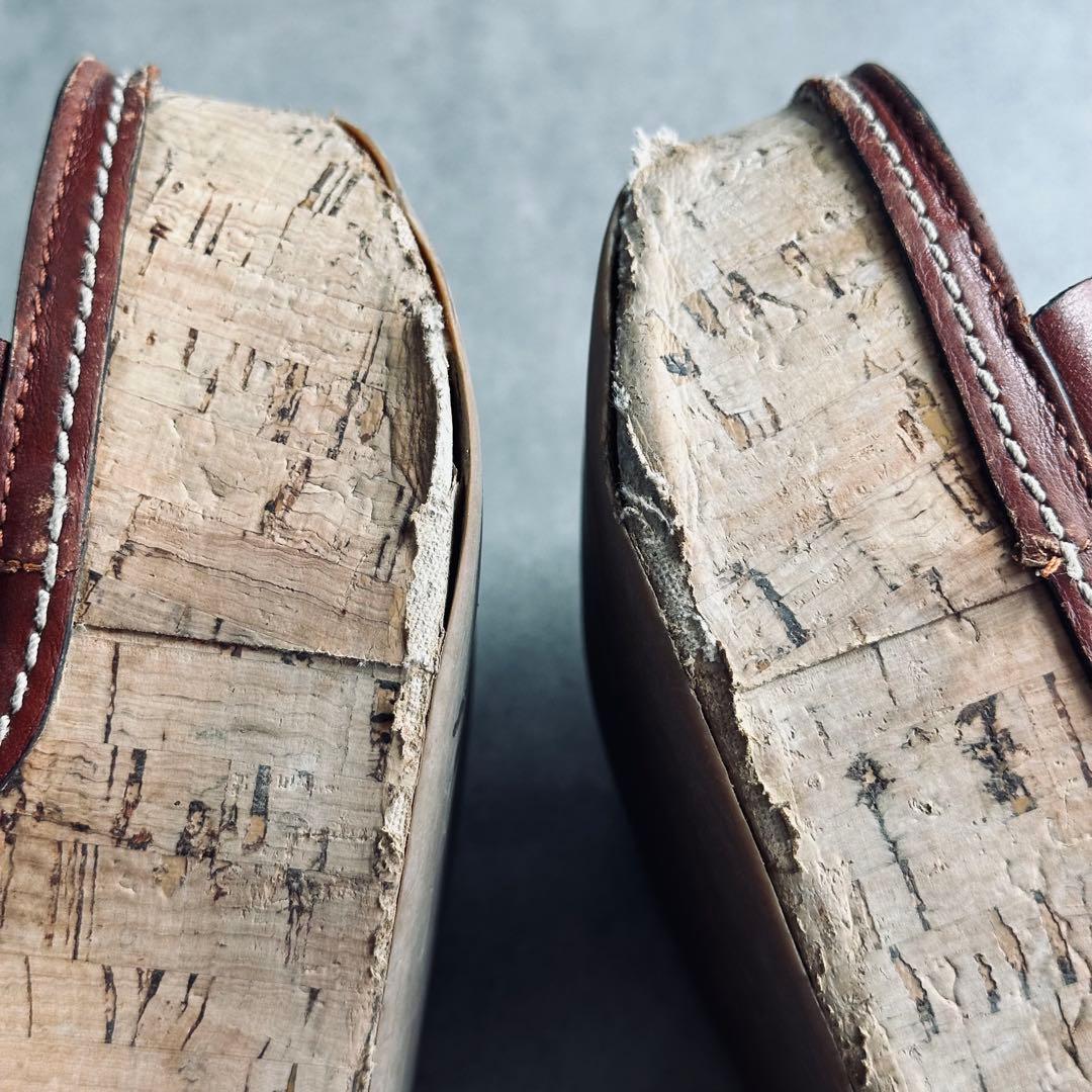 Chloe ブラウンレザー ウェッジソールサンダル　厚底 12