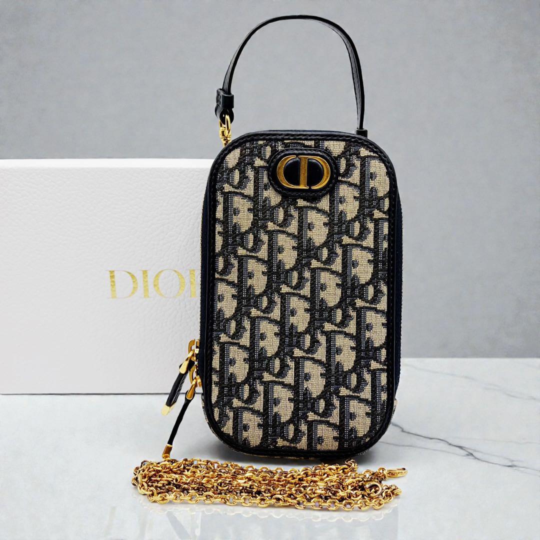 ⭐️良品⭐️ ディオール オブリーク 30 モンテーニュ フォンホルダー