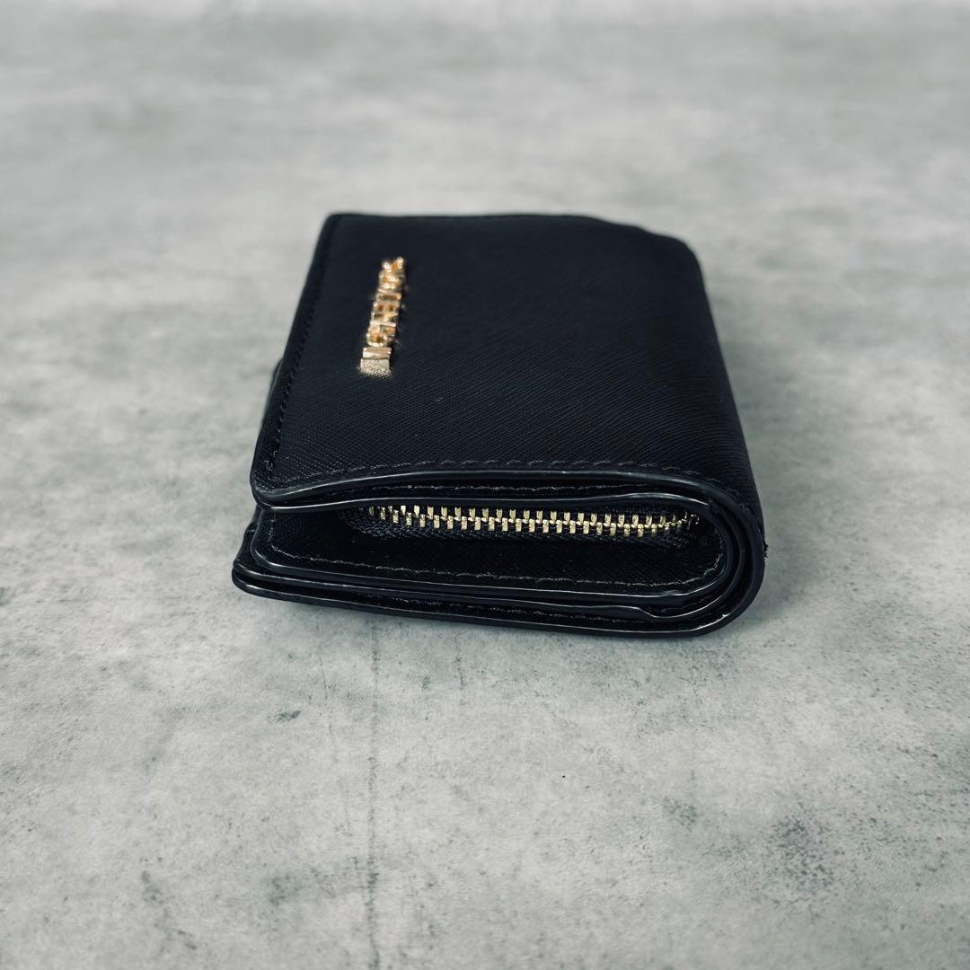 MICHAEL KORS メタルロゴ 二つ折り財布 コンパクトウォレット レザー 7