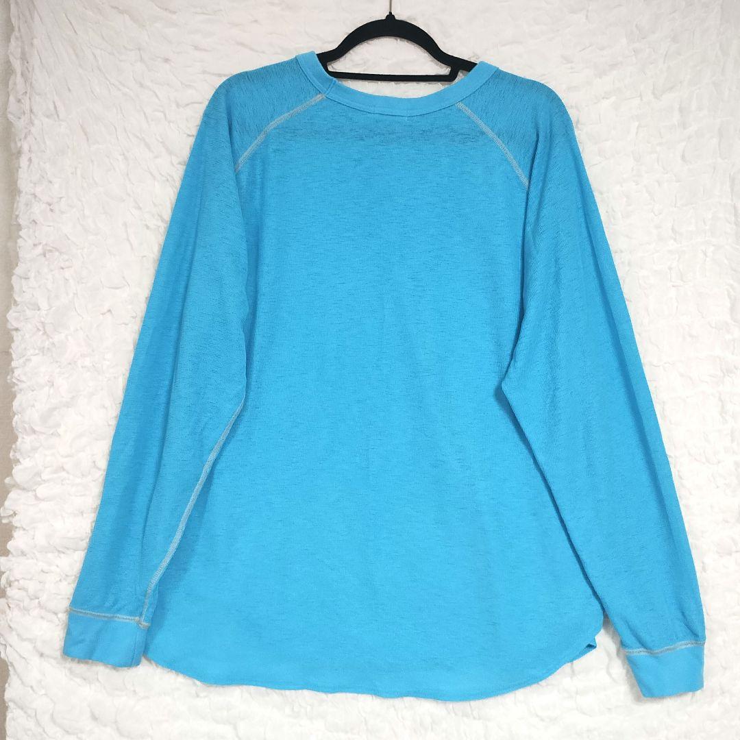 LEPSIM レプシィム 青 長袖 Tシャツ オーバーサイズ 薄手 カジュアル 5