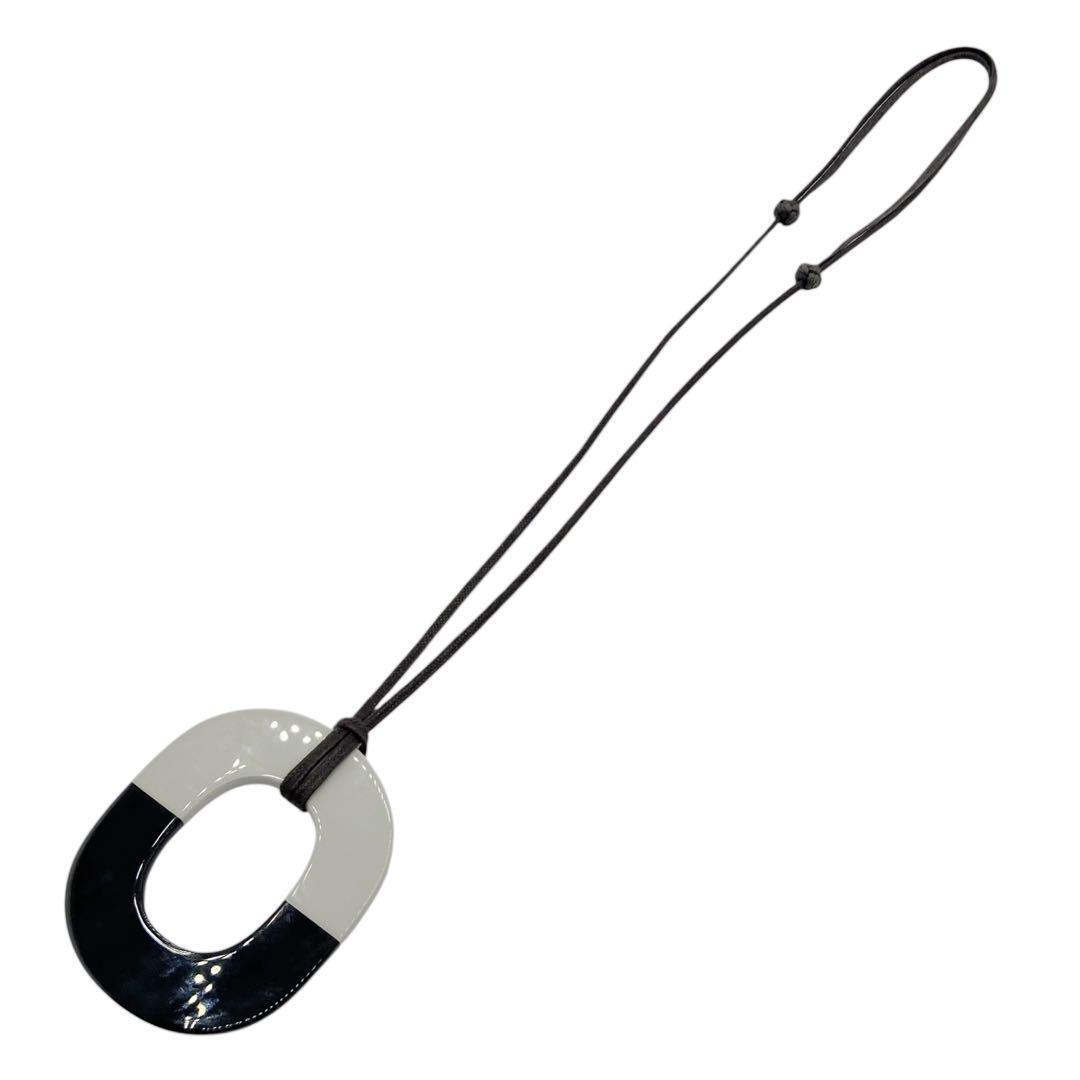 美品✨ エルメス ネックレス イスム バッファローホーン ペンダント 2