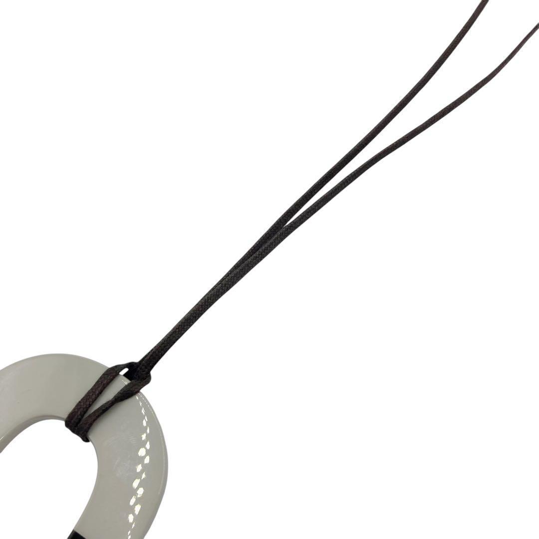 美品✨ エルメス ネックレス イスム バッファローホーン ペンダント 5