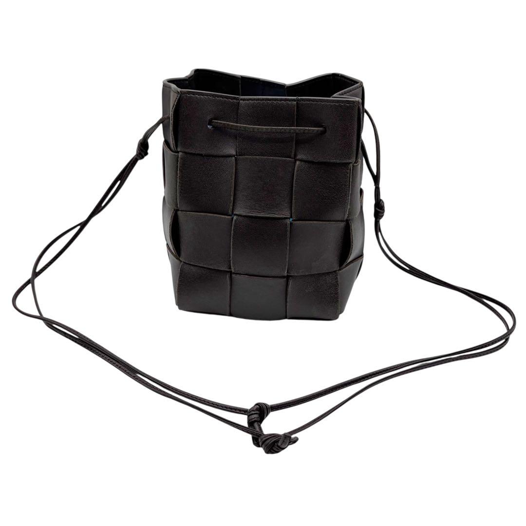 ⭐️良品⭐️ ボッテガヴェネタ カセット バケットバッグ ブラウン 2