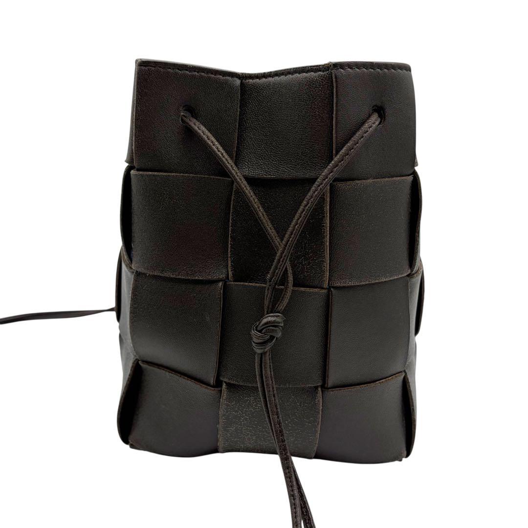 ⭐️良品⭐️ ボッテガヴェネタ カセット バケットバッグ ブラウン 5