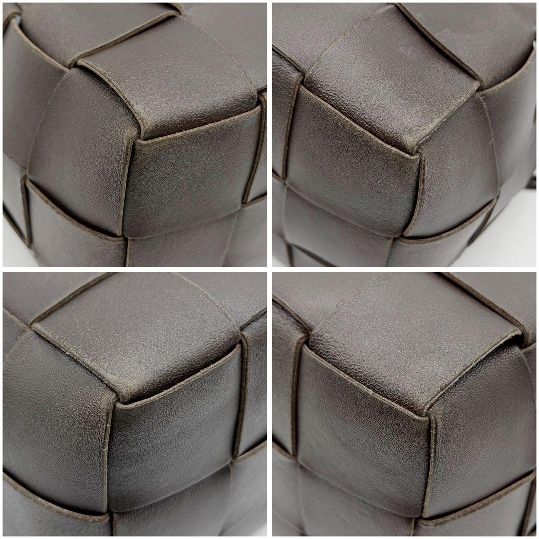 ⭐️良品⭐️ ボッテガヴェネタ カセット バケットバッグ ブラウン 8