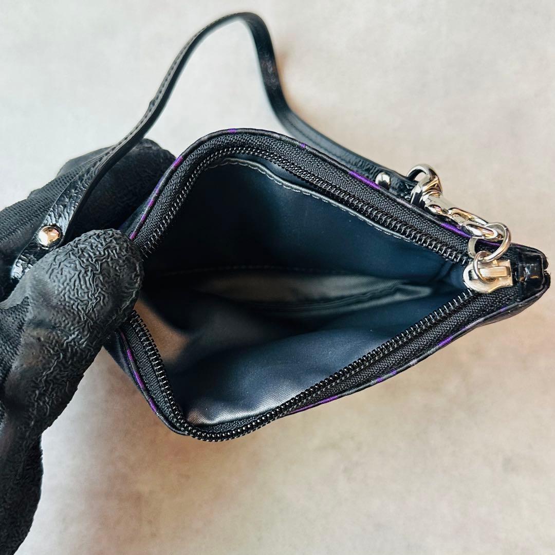 Y2K COACH Poppy Leopard Wristlet Pouch 9