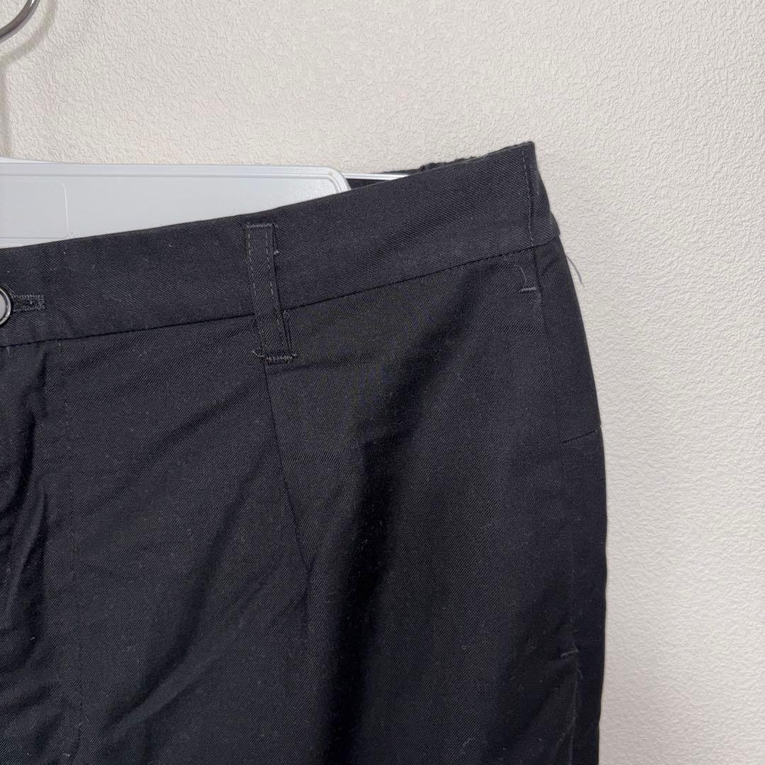 RS ワイドパンツ L 黒 メンズブラックゆったりシンプルd780 6