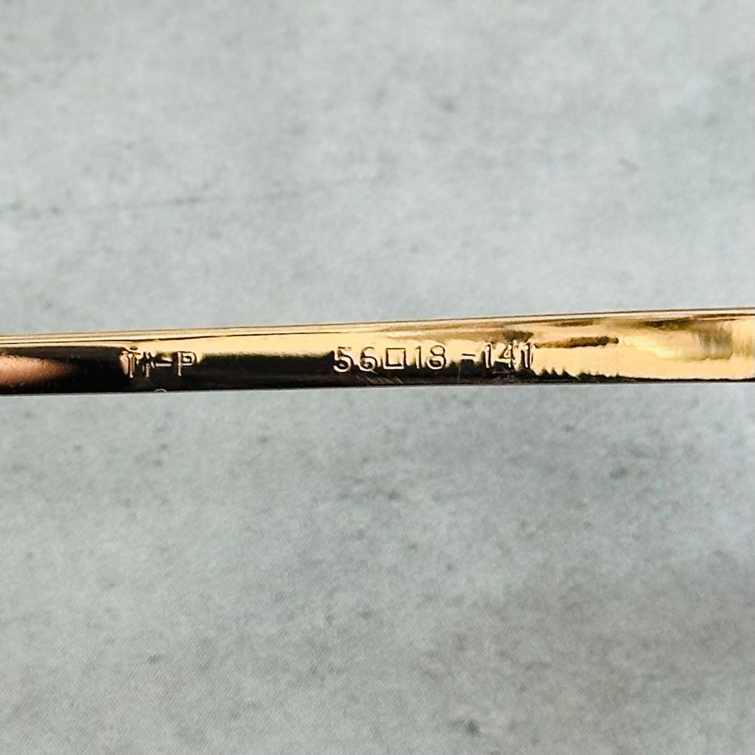 BURBERRY エンボスロゴ　ゴールドフレーム　ノバチェック　メガネ 9