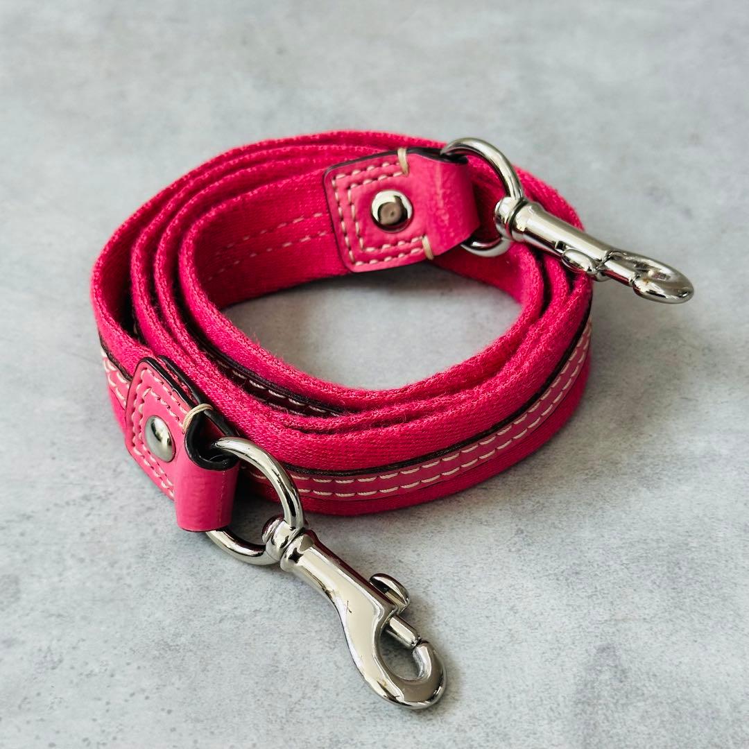 Y2K COACH PINK Signature Hobo 2way Bag 15